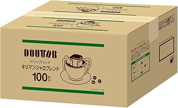 DOUTOR キリマンジャロブレンド 100杯分×3箱 Amazon.co.jp: 